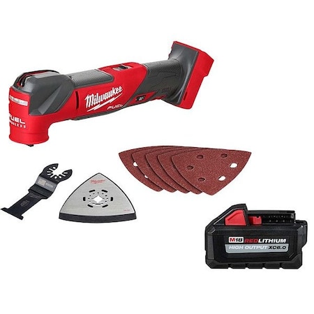 Milwaukee Tool M18 FUEL Multi-Tool + M18 XC6.0 Battery 2836-20, 48-11-1865