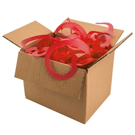 Non-Branded 1/8in Paper Spiral Cushion Fill -Red PSCRD