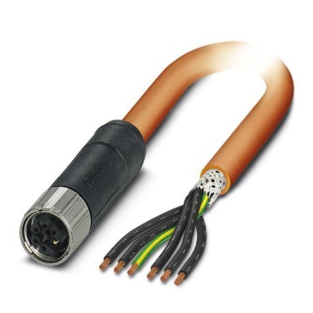 Phoenix Contact SAC-6P- 5 0-PUR/M12FSM PE SH Power 1414919