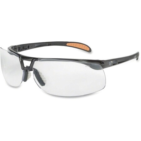 Uvex PROTEGE SAFETY EYEWEAR BLACK FRAME CLEAR LENS UVXS4200