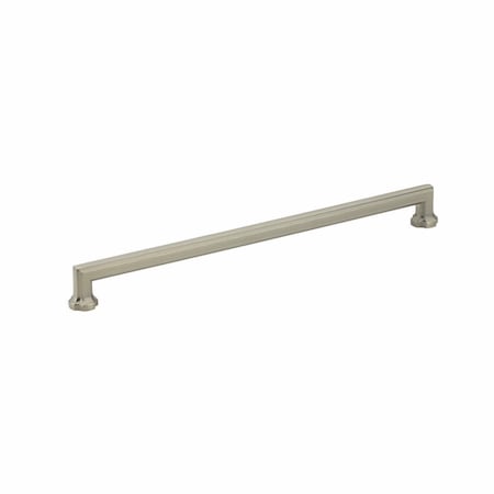 Schaub 12in Center to Center Empire Cabinet Pull Antique Nickel Finish 887-AN