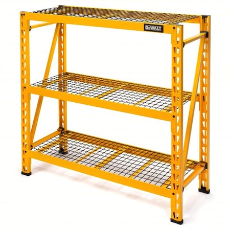 Dewalt Bulk Storage Rack, 18 in D, 49 5/8 in W, 3 Shelves DXST4500-W