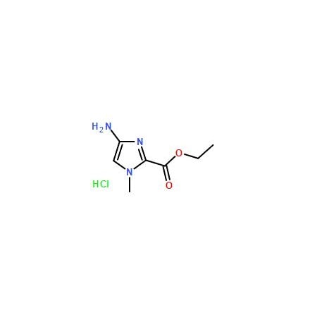 Ak Scientific 4-Amino-1-methyl-1H-imidazole-2-carboxlic acid ethyl ester HCl (5g), CAS 180258-46-2 Z5696-5g