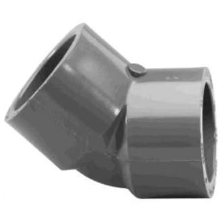 Charlotte Pipe And Foundry PVC 083092000HA 2IN 45 5 DEG ELBOW SCH80 PVC SX PVC 08309 2000HA