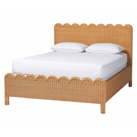 Bali & Pari Maritza Natural Rattan Bed, King 264-14407-ZORO
