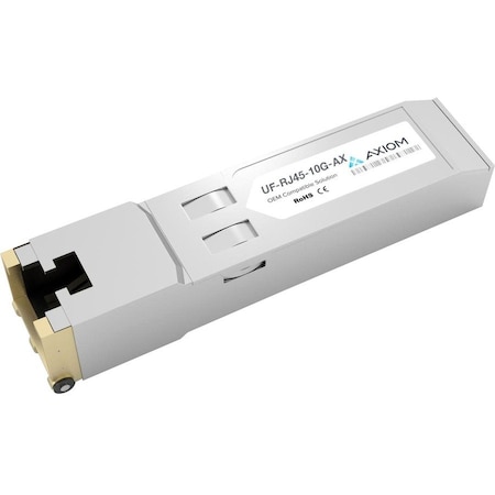 Axiom 10Gbase-T Sfp+ Transceiver For Ubiquiti - Uf-Rj45-10G UF-RJ45-10G-AX