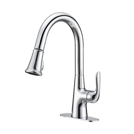 Boston Harbor Single Handle Pull-Down Laundry Faucet - Chrome Finish 23PB002-032
