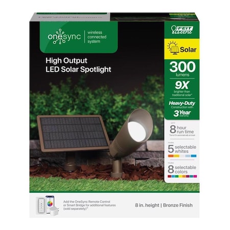 Complete Athlete 0 watt LED OneSync Solar Powered Spot Light Kit CO3306042