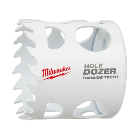 Milwaukee Tool 2-1/2" HOLE DOZER with Carbide Teeth Hole Saw 49-56-0727
