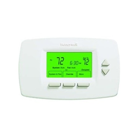Honeywell Home Fan Coil Tstat Digital, 2 or 4 Pipe, 24V TB7100A1000/U