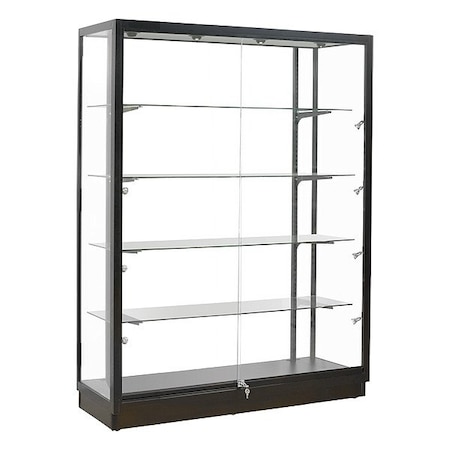 Specialty Store Services Display Case, 72 in H, 48 in W 929348BK
