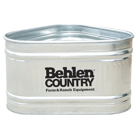 Behlen Country Tall Stock Tank, Triangle, 60 gal, Steel, Galvanized 50140058