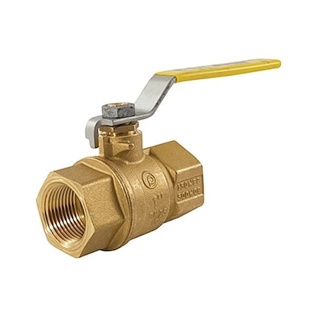 Jomar Valve 2 Piece, Full Port, Brass Ball Valve 100-708