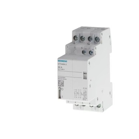 Siemens Remote control switch Contact for 63 A Voltage 24 V AC 2 change-over contacts 5TT4478-2
