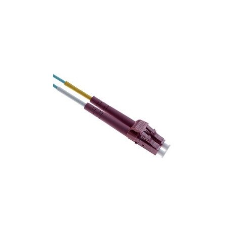 Cable Wholesale LC/UPC Epoxy Connector, Duplex, 2.0mm, Multimode OM4, Magenta, 100 pieces 34LC-41220