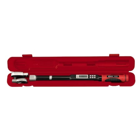 Genius Tools Digital Torque Handle(200 Nm) with 3/8 & 1/2inDr. Ratchet Head 1434N20