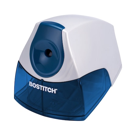 Bostitch Personal Electric Pencil Sharpener - HHC Cutter Tech, Stall-Free Motor, High Capacity Tray EPS4-BLUE