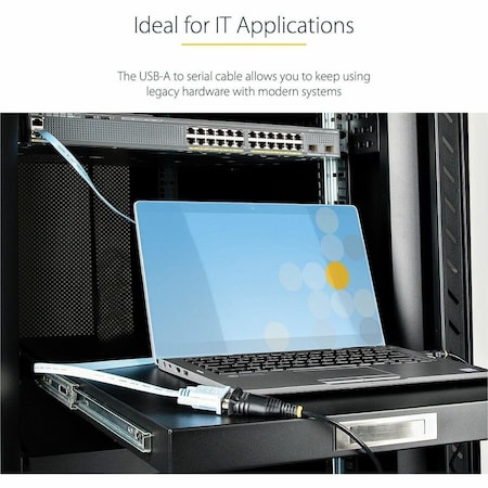 Startech.Com Startech USB to Serial Cable Win Mac 1P3FPUSBSERIAL