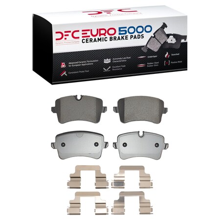 Dfc 5000 Euro Ceramic Disc Brake Pad Set, 1600-1547-01