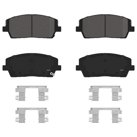 Wagner Brake QuickStop Front Disc Brake Pad Set Ceramic,  ZD2215