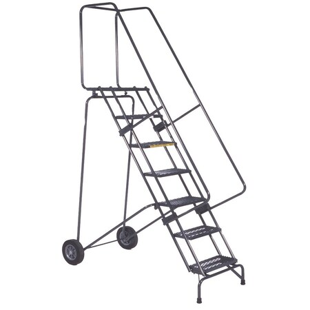 Ballymore Rolling Ladder, Steel, 70 in.H FAWL-7-X
