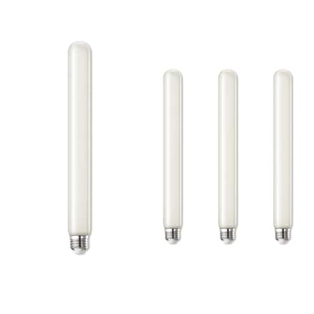 Bulbrite 40 Watt Equivalent T9 11'' Dimmable Medium Screw LED Light Bulb Soft White Light 3000K , 4PK 862838