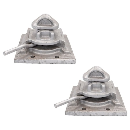 Mytee Products Sea Rail Bolt-On Dovetail Shipping Container Twist-Lock, 2PK CTL-Dovetail-BOx2