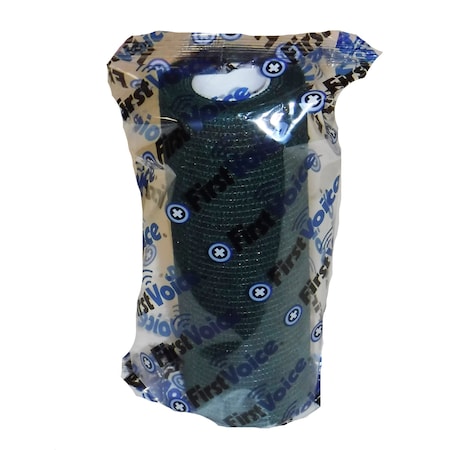 First Voice Self-Adhesive Bandage, 5" x 5yds (4-Pack), Green TS-3192-4G