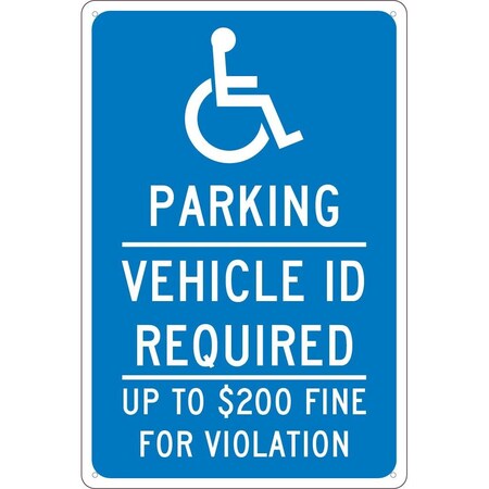 Nmc State Handicapped Reserved Parking Sign Minnesota, TMS320G TMS320G