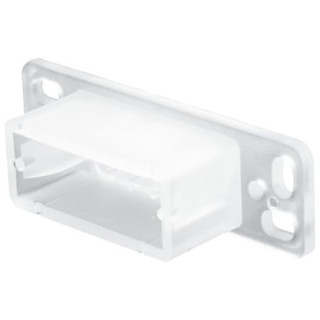Prime-Line Track Drawer Back Plate White R 7145