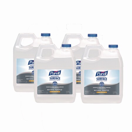 Purell Cleaners & Detergents, Bottle, Fresh Citrus, 4 PK 4342-04