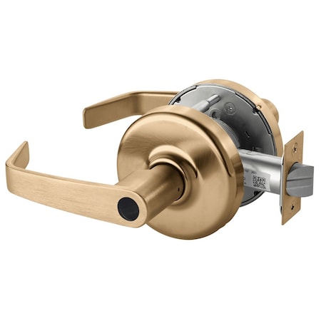 Corbin Russwin Grade 1 Classroom Cylindrical Lock, Newport Lever, D Rose, Conventional Less Cylinder, Satin Bronze CLX3355 NZD 612 LC