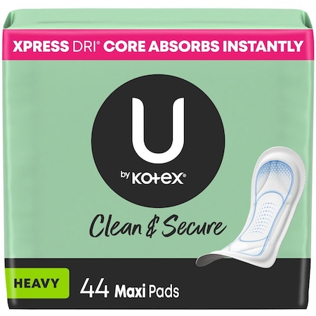 Kimberly-Clark Professional Sanitary Napkins, KOTEX, Heavy, Breathable Top Layer, 44/Pack, 3 PK 49062