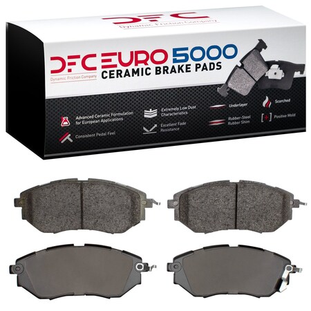 Dfc 5000 Euro Ceramic Disc Brake Pad Set,  1600-1078-00
