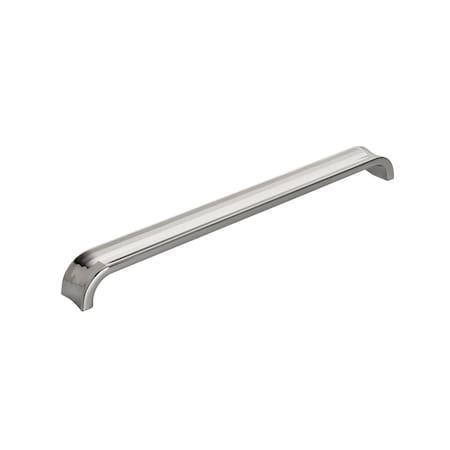 Amerock Concentric 10-1/16 in 256 mm Center-to-Center Polished Nickel Cabinet Pull BP36816PN