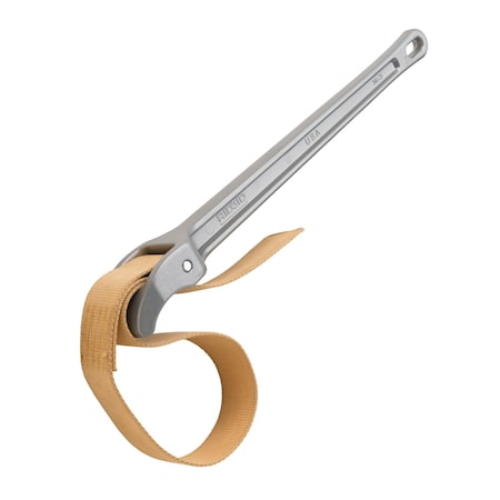 Ridgid Strap Wrench, 5 in Capacity, 18 in handle, 29 1/4 in Strap 31360