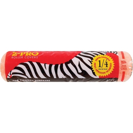 Premier Z-Pro Zebra 9'' x 1/4'' Knit Fabric Roller Cover 734