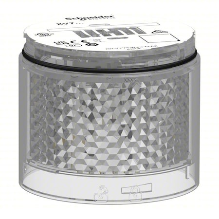 Schneider Electric Tower Light Module, White, Flashing, LED XVB7C57