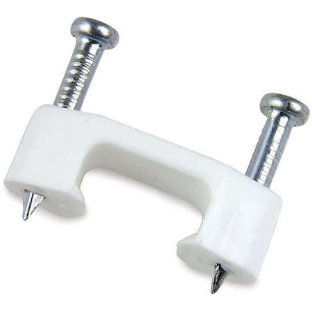 Gardner Bender Staple, 12 in W Crown, PlasticPolyethylene PSM-1550T