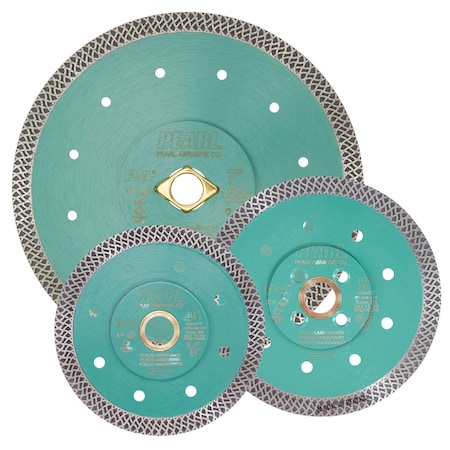 Pearl P4 Thin Mesh Turbo Porcelain Blade 8", 5/8"-1" DIA08TT