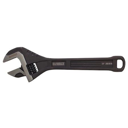 Dewalt Adjustable Wrench, All-Steel , 10 Inch DWHT80268
