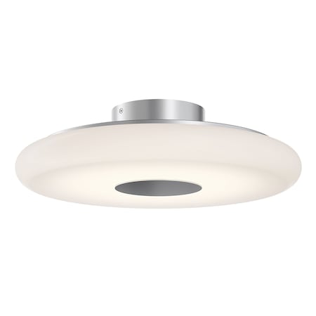 Afx June 18in. LED Semi-Flush - 30W - Satin Nickel JUNC18LAJUDSN