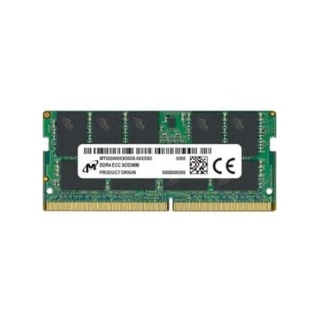 Micron 16GB DDR4-3200 ECC SODIMM 1RX8 CL22 MTA9ASF2G72HZ-3G2R