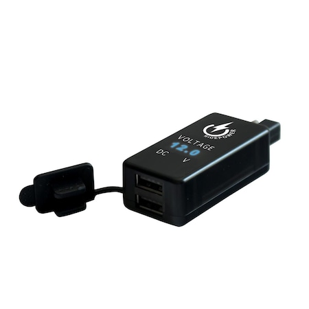 Ridepower SAE to Dual USB Adapter with Digital Voltage Indicator RP12SAE2USBADP