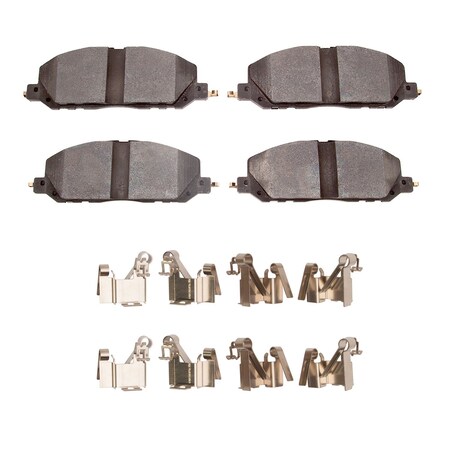 Dfc Police Pads, Disc Brake Pad Set,  1911-2229-01