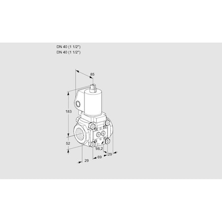 Honeywell Kromschroder VAN2T40N/NQGL KS88013699