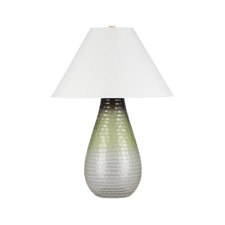 Hudson Valley Lighting Mulberry 20 in. Table Lamp Aged Brass L2728-AGB