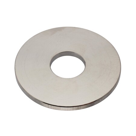 Zoro Select Flat Washer, For Screw Size 3/4 in , Stainless Steel Plain Finish, 2 PK WASB34W316
