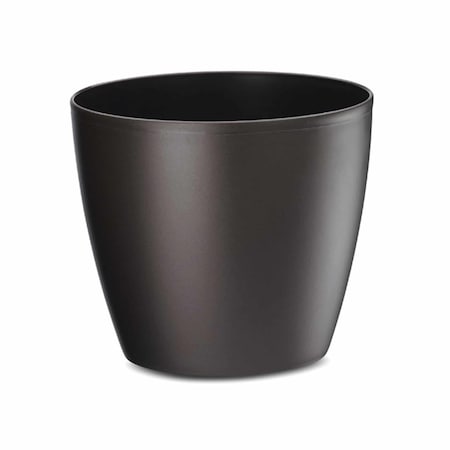 Crescent Garden Eva 18" Round Houseplant Pot - No Drain Hole, Fudge AZ011872