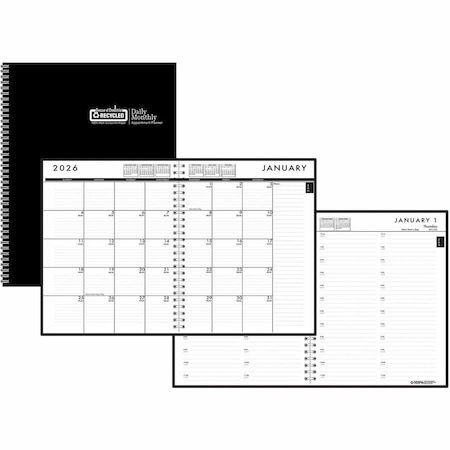 House Of Doolittle Daily/Monthly 24/7 Appointment Planner, 7'' x 10'', 2025 289632